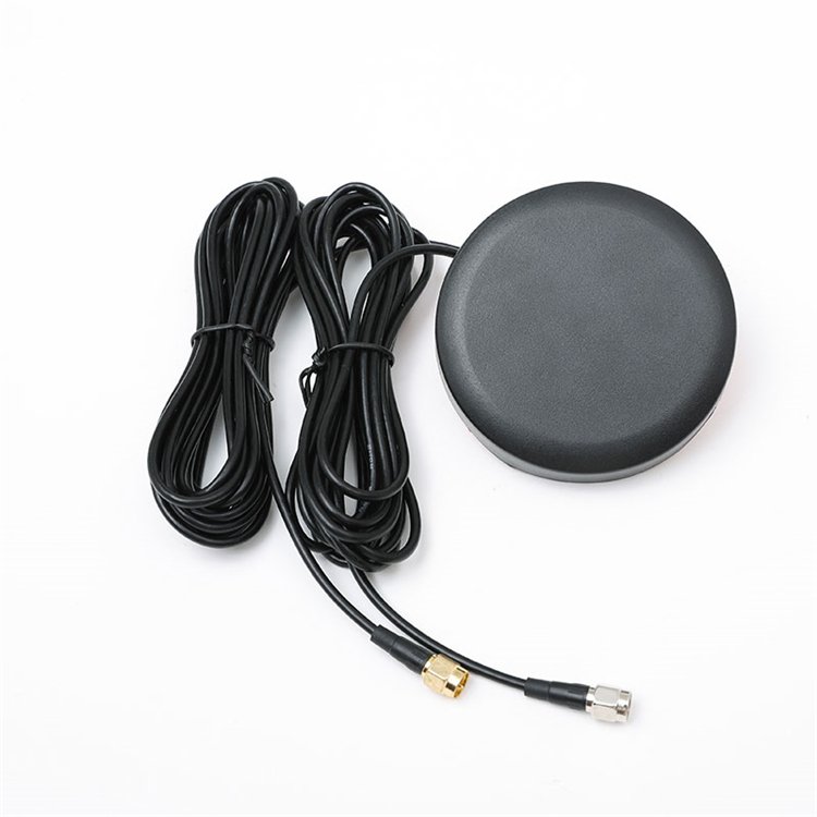MOQ 100 PCS Two-in-one Nut Fixed GPS/2G 3G 4G Combination High Gain Positioning Monitoring Cabinet Antenna With SMA-J Connector